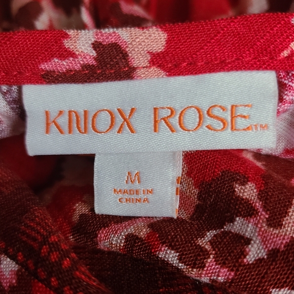 Knox Rose lively red maxi. - Picture 4 of 7
